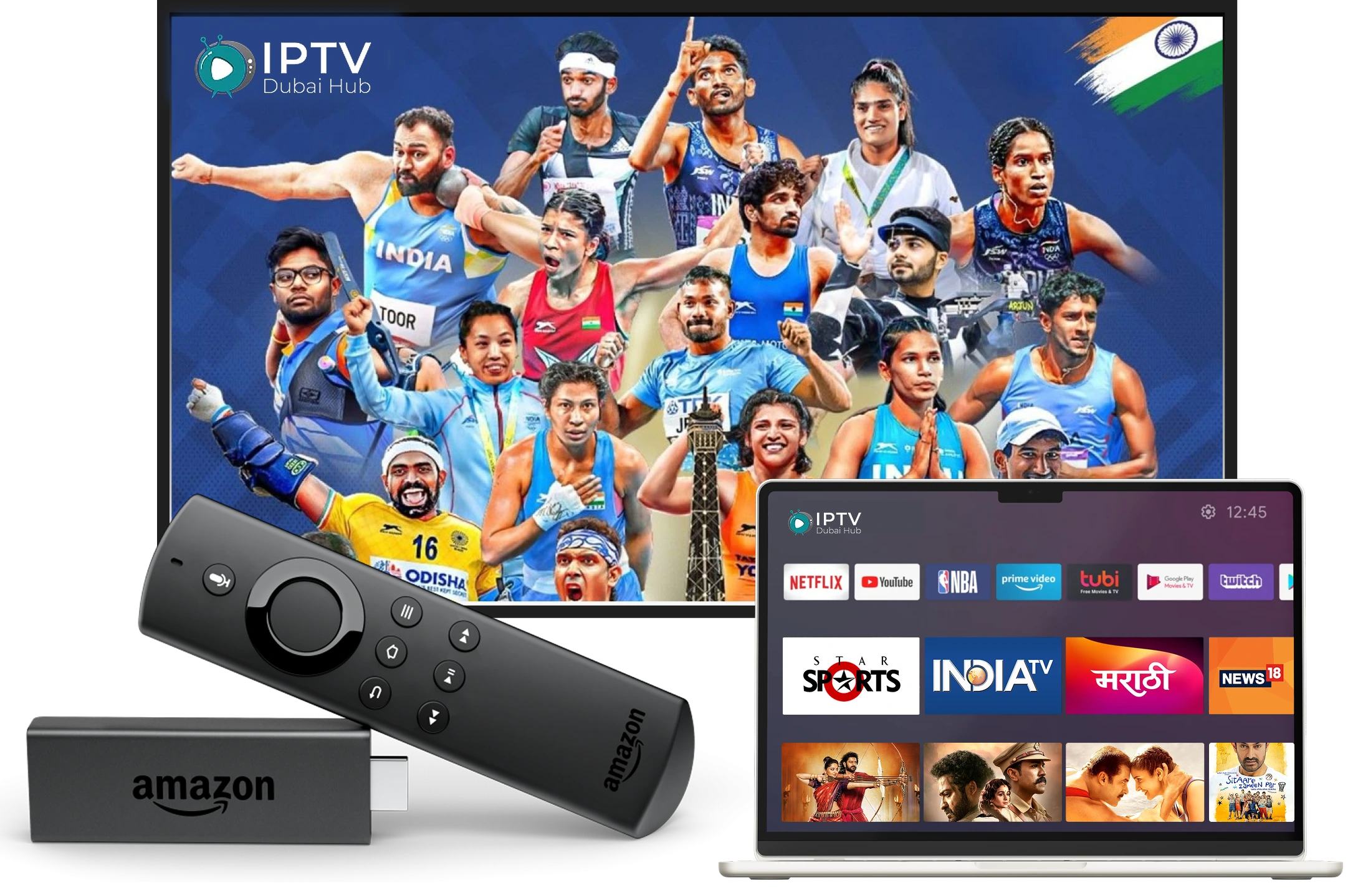 iptv indian channels in Dubai